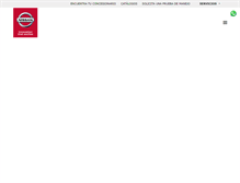 Tablet Screenshot of nissan.nibol.com.bo